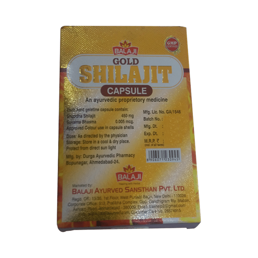 Balaji Gold Shilajit Capsule - Image 2
