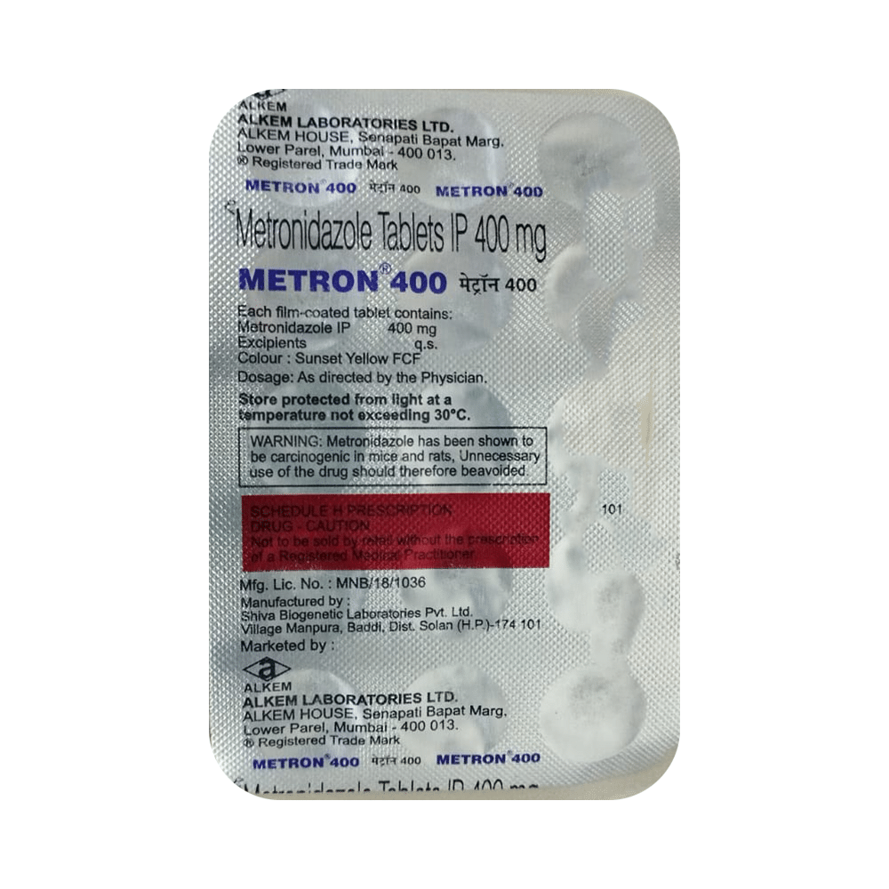 Metron 400mg Tablet