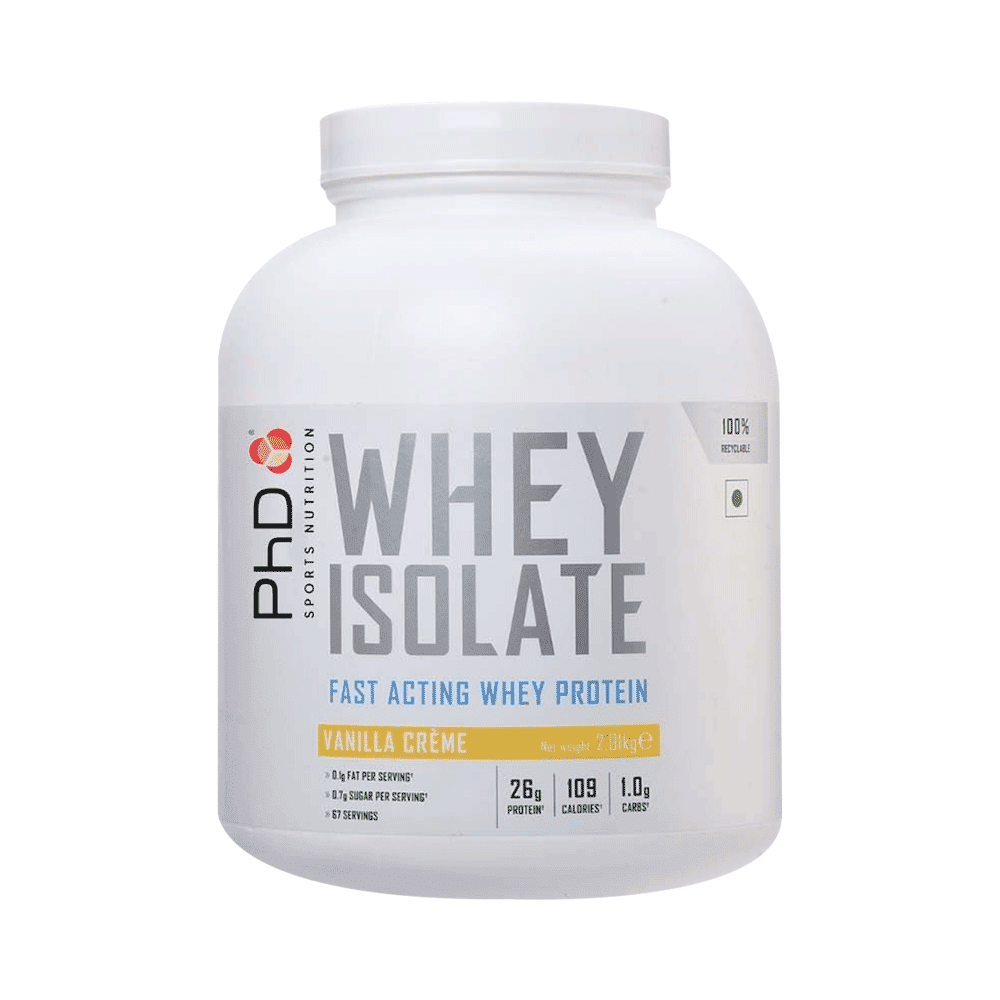 PHD Sports Nutrition Whey Isolate Fast Acting Whey Protein Vanilla - Image 5