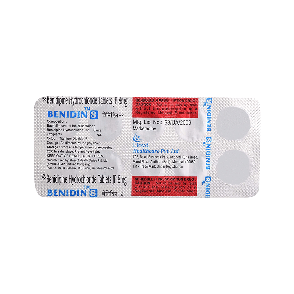 Benidin 8 Tablet - Image 1