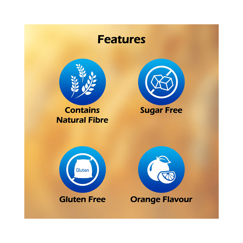 Fybogel  Hi-Fibre Isabgol Husk Sugar-Free Powder | Eases Constipation | Flavour Orange - Image 3