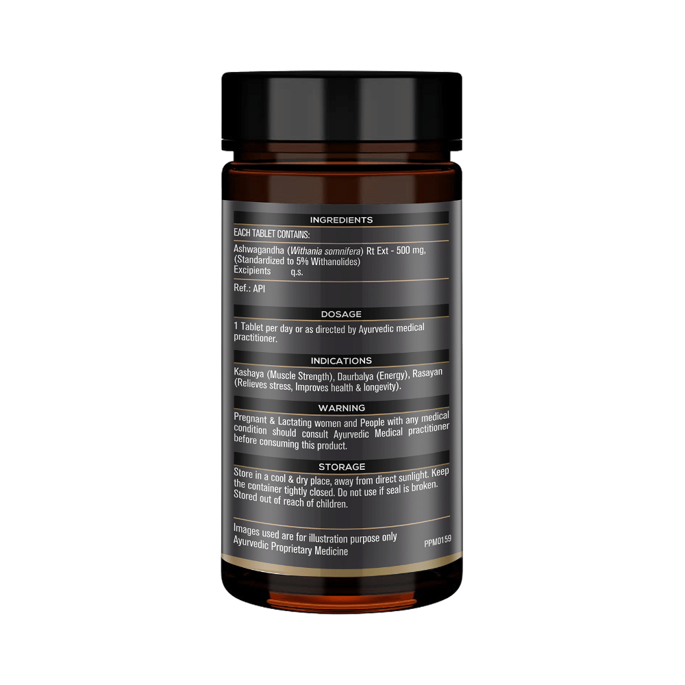 MuscleBlaze Ashwagandha 500mg Tablet | For Stress Relief, Energy & Strength - Image 2