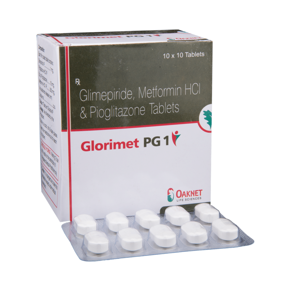Glorimet PG 1 Tablet SR