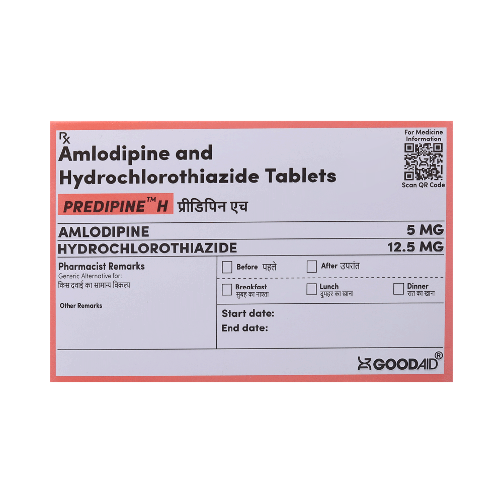 Predipine H Tablet - Image 1