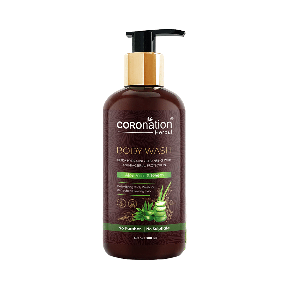 Coronation Herbal Aloe Vera & Neem Body Wash (300ml Each) - Image 1