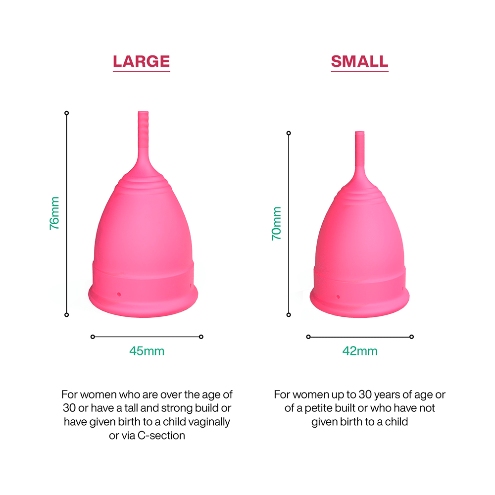 FLOH Small Reusable Menstrual Cup for Women - Image 3