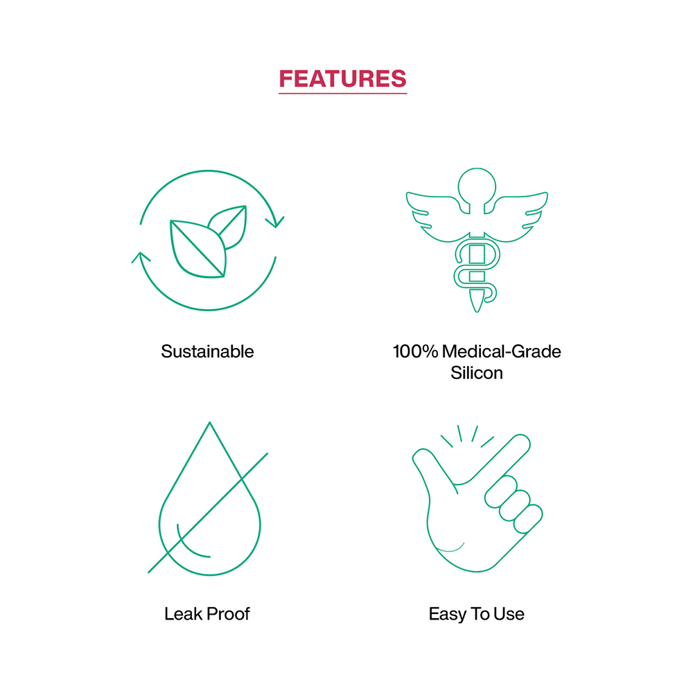 FLOH Small Reusable Menstrual Cup for Women - Image 5