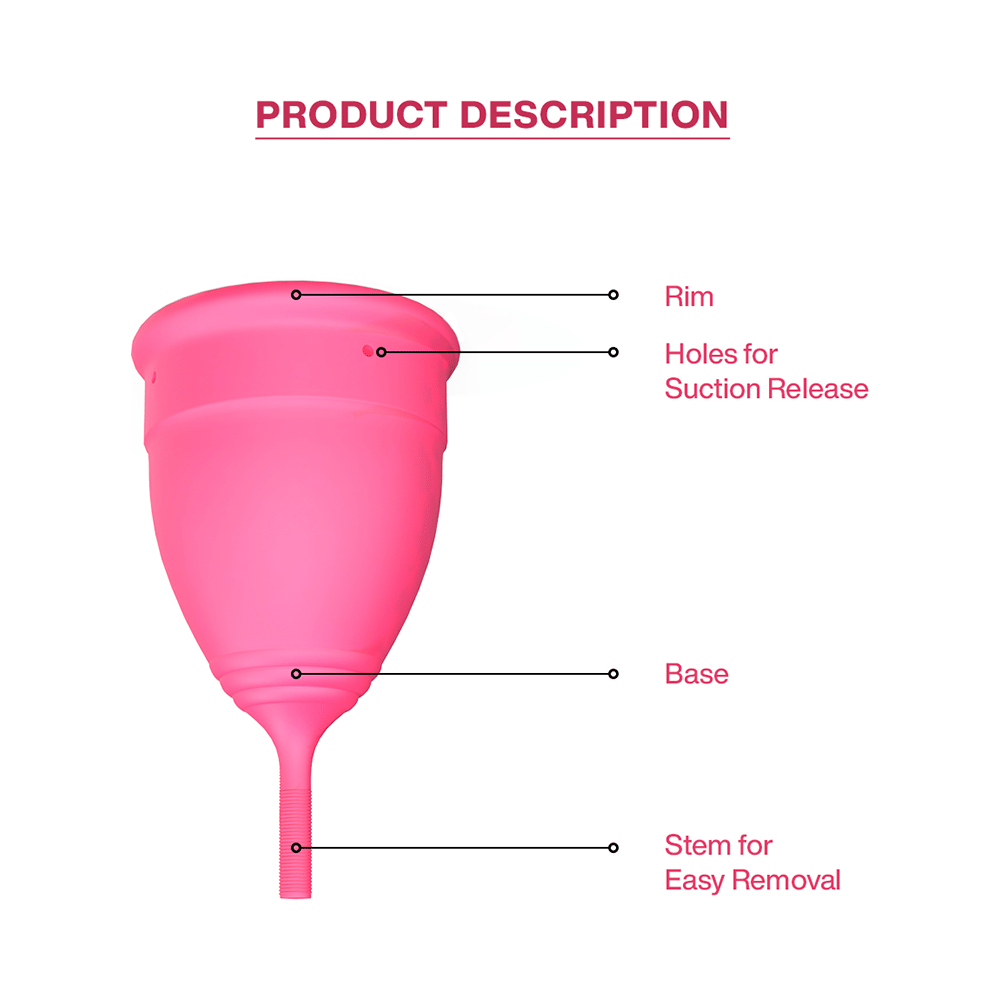 FLOH Small Reusable Menstrual Cup for Women - Image 4