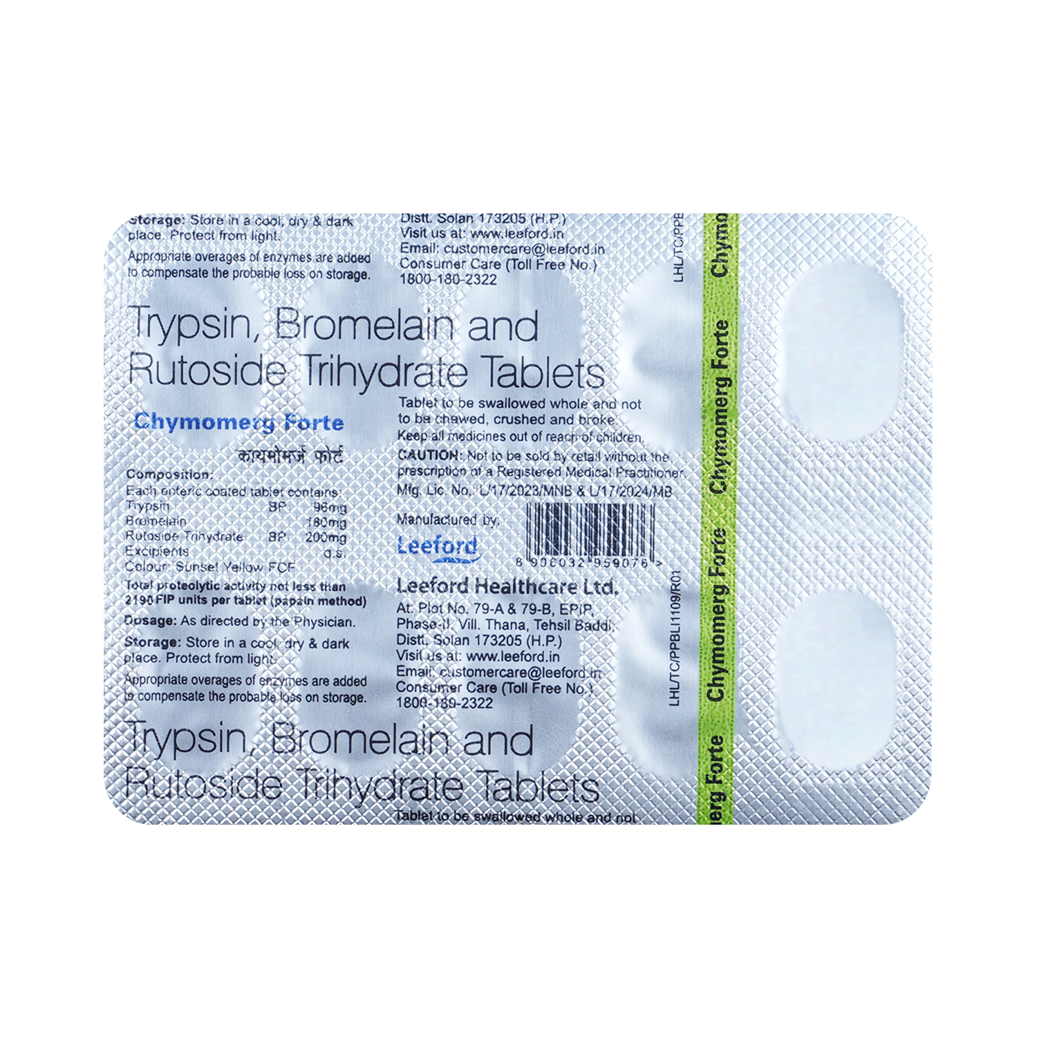 Chymomerg Forte Tablet - Image 5