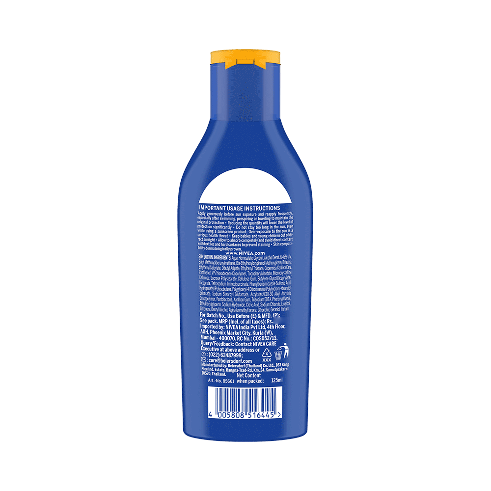 Nivea Sun Protect & Moisture Lotion SPF 50+ PA+++ - Image 2