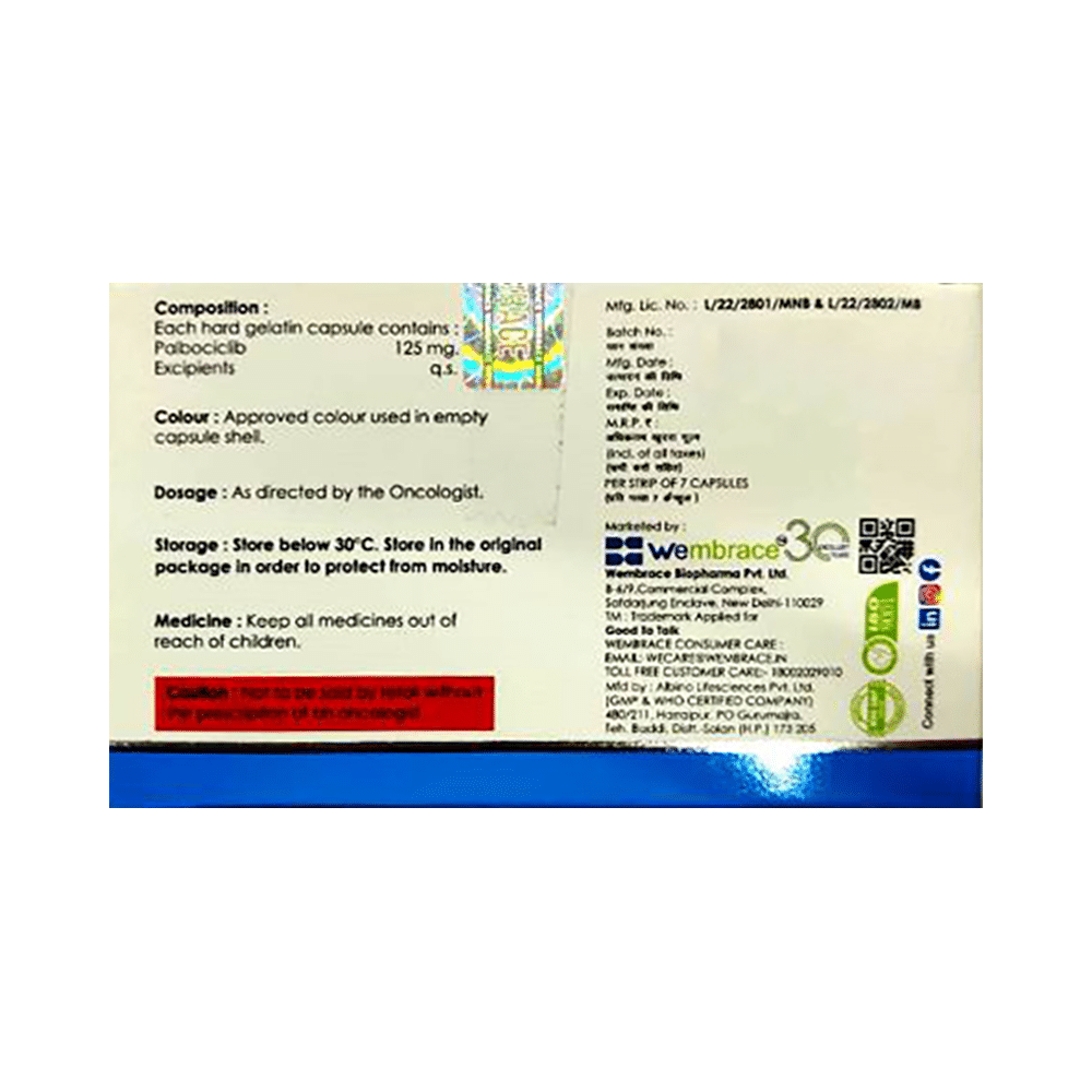 Webace 125mg Capsule - Image 2