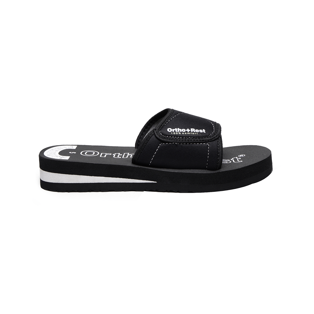 Ortho + Rest Extra Soft Sliders Flip Flop Orthopedic Slippers for Women Black 9 - Image 5