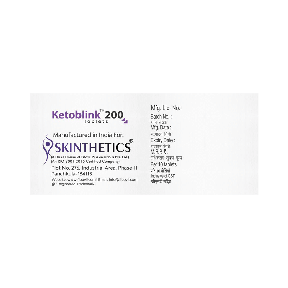 Ketoblink 200 Tablet - Image 3