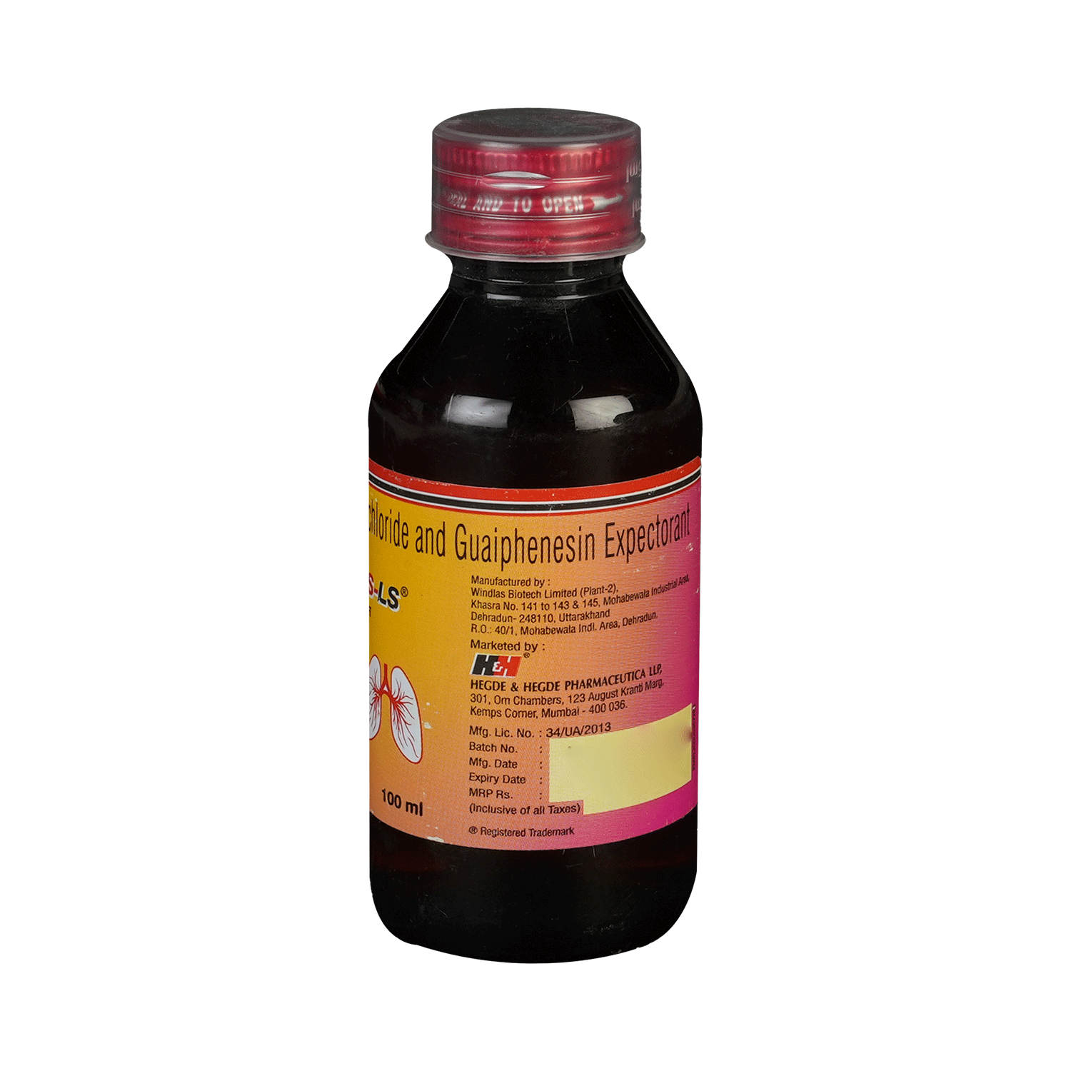 HH Linctus-LS Expectorant - Image 2