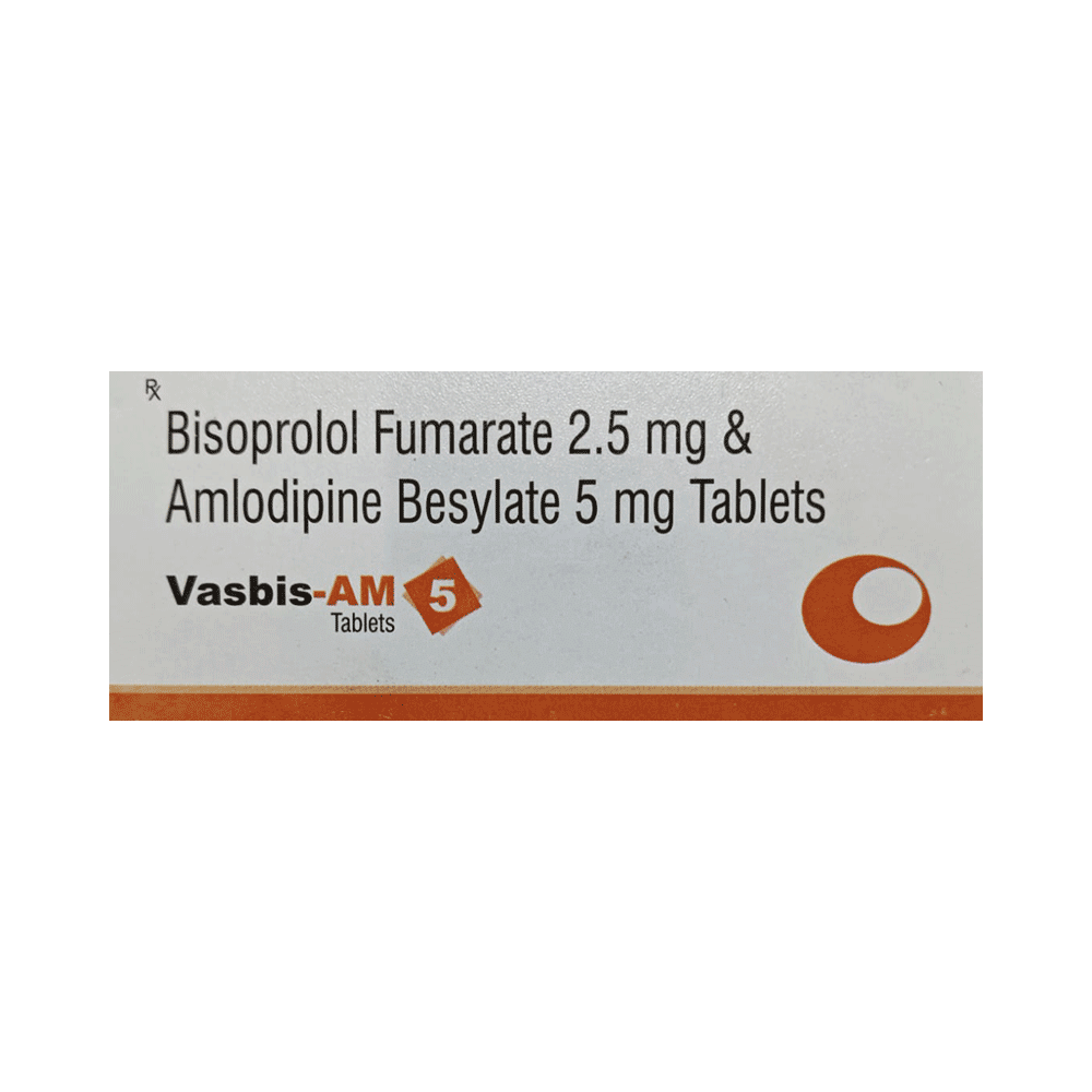 Vasbis AM 5mg/2.5mg Tablet