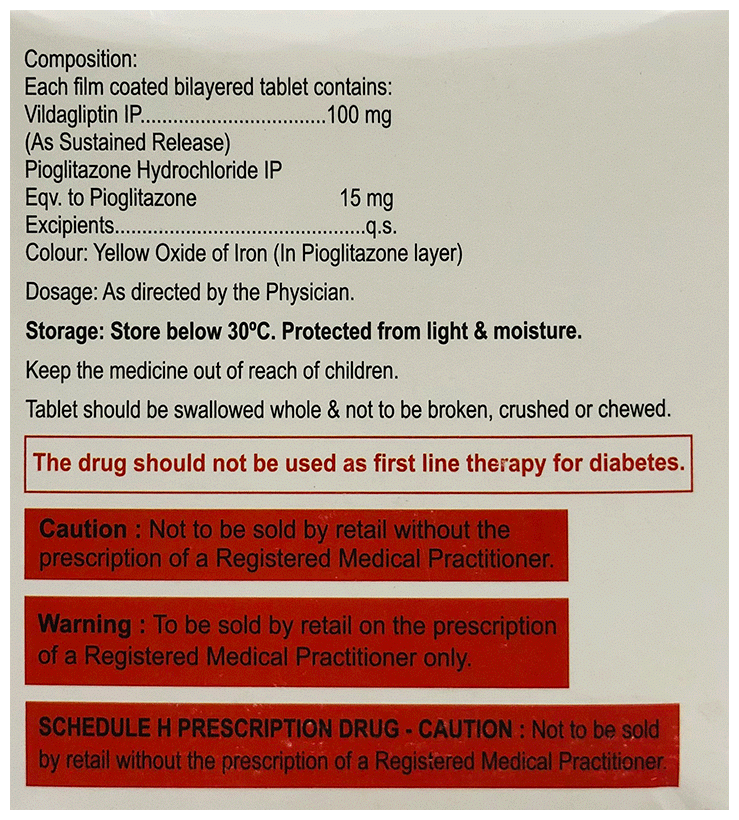 Zomelis P 15mg/100mg Tablet - Image 2