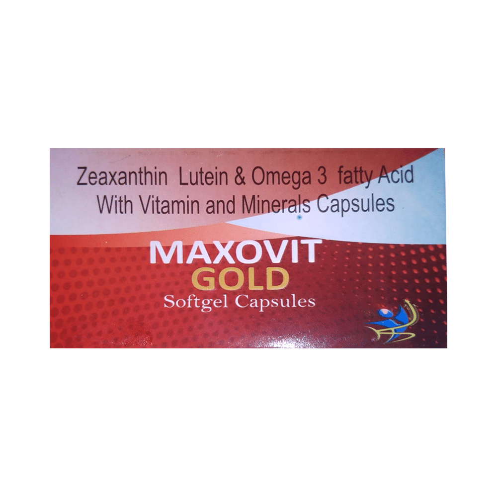 Maxovit Gold Softgel Capsule - Image 1