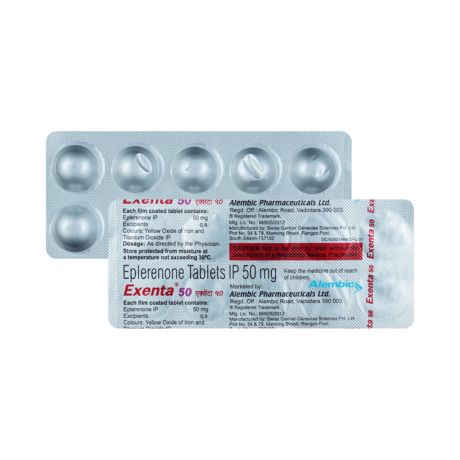 Exenta 50 Tablet - Image 1