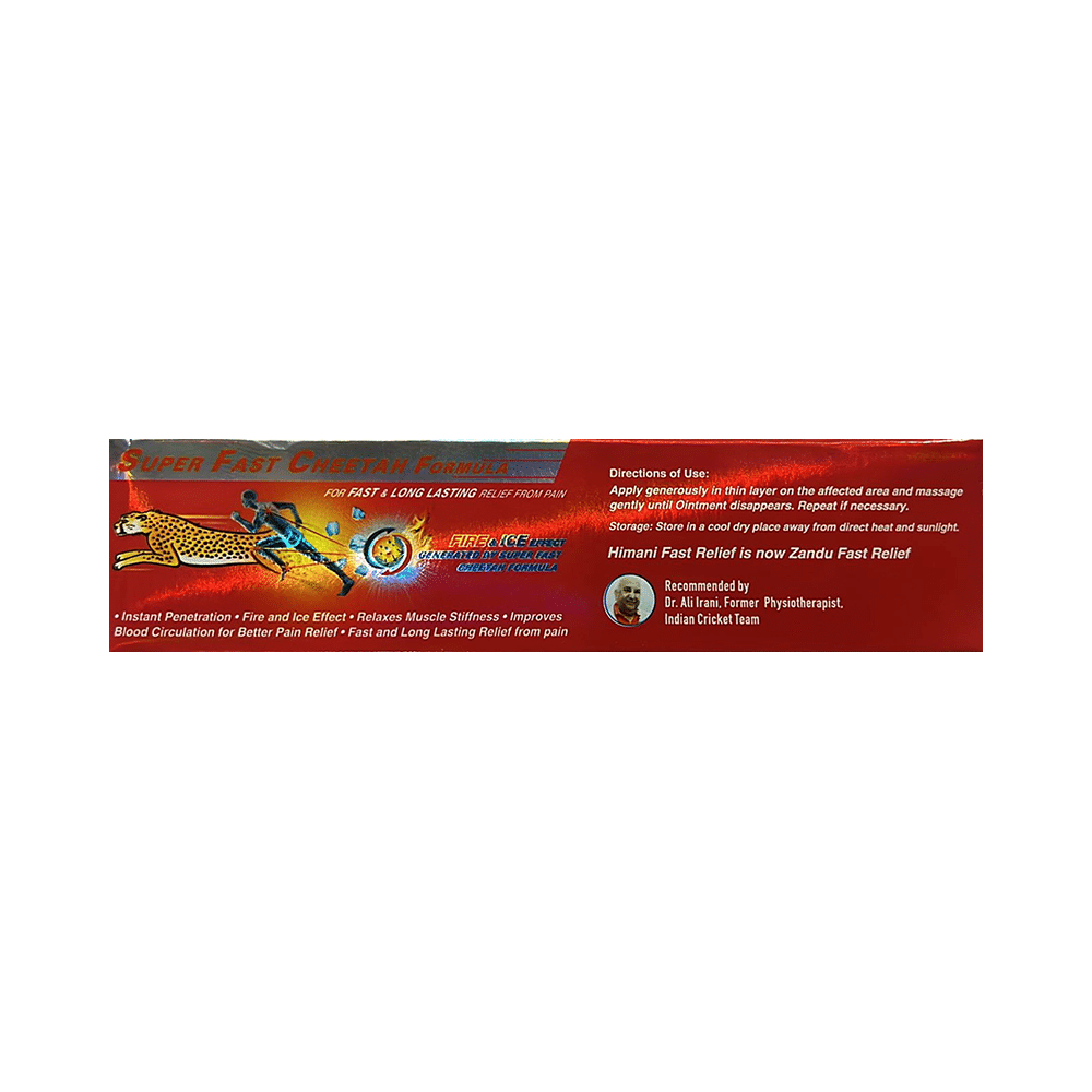 Zandu Fast Pain Relief Ayurvedic Ointment - Image 2