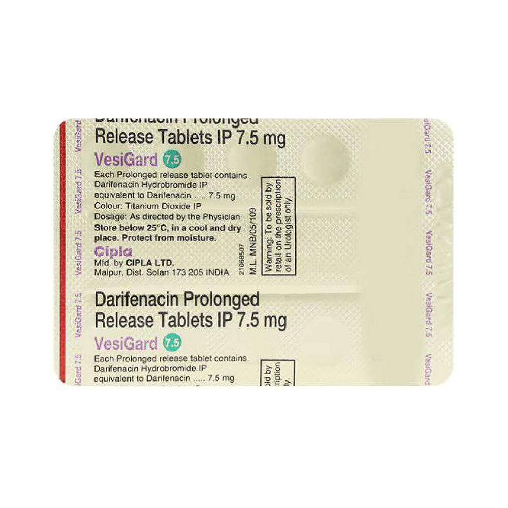 Vesigard 7.5 Tablet PR - Image 3