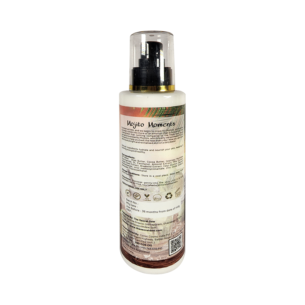 The Secret Dew Mojito Moments Fragranced Body Lotion - Image 2