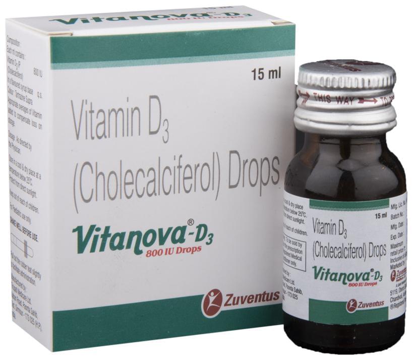 Vitanova-D3 800iu Drops