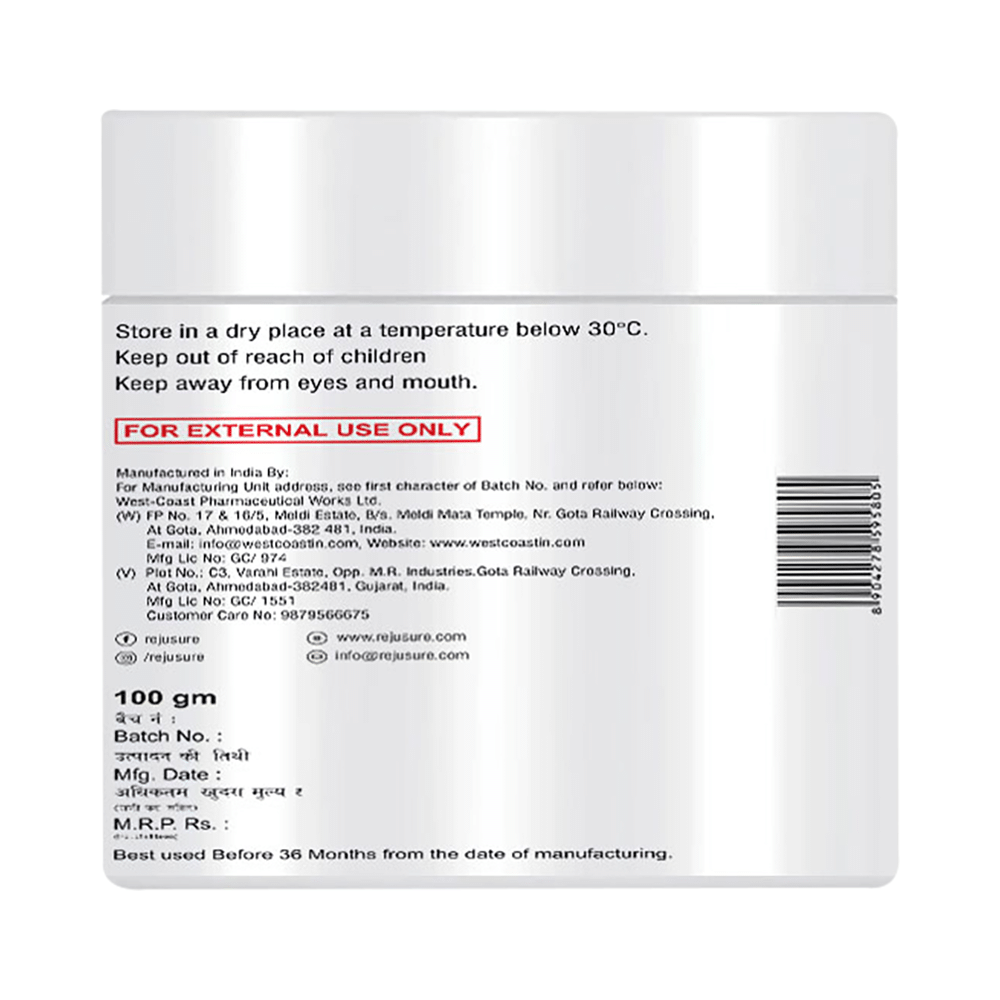 Rejusure Cosmeceutical Urea Gel Cream - Image 6