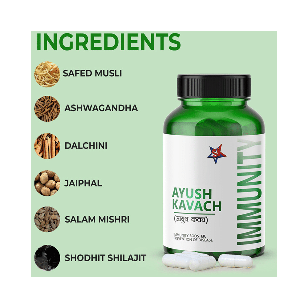 Sat Kartar Ayush Kavach Capsule - Image 5