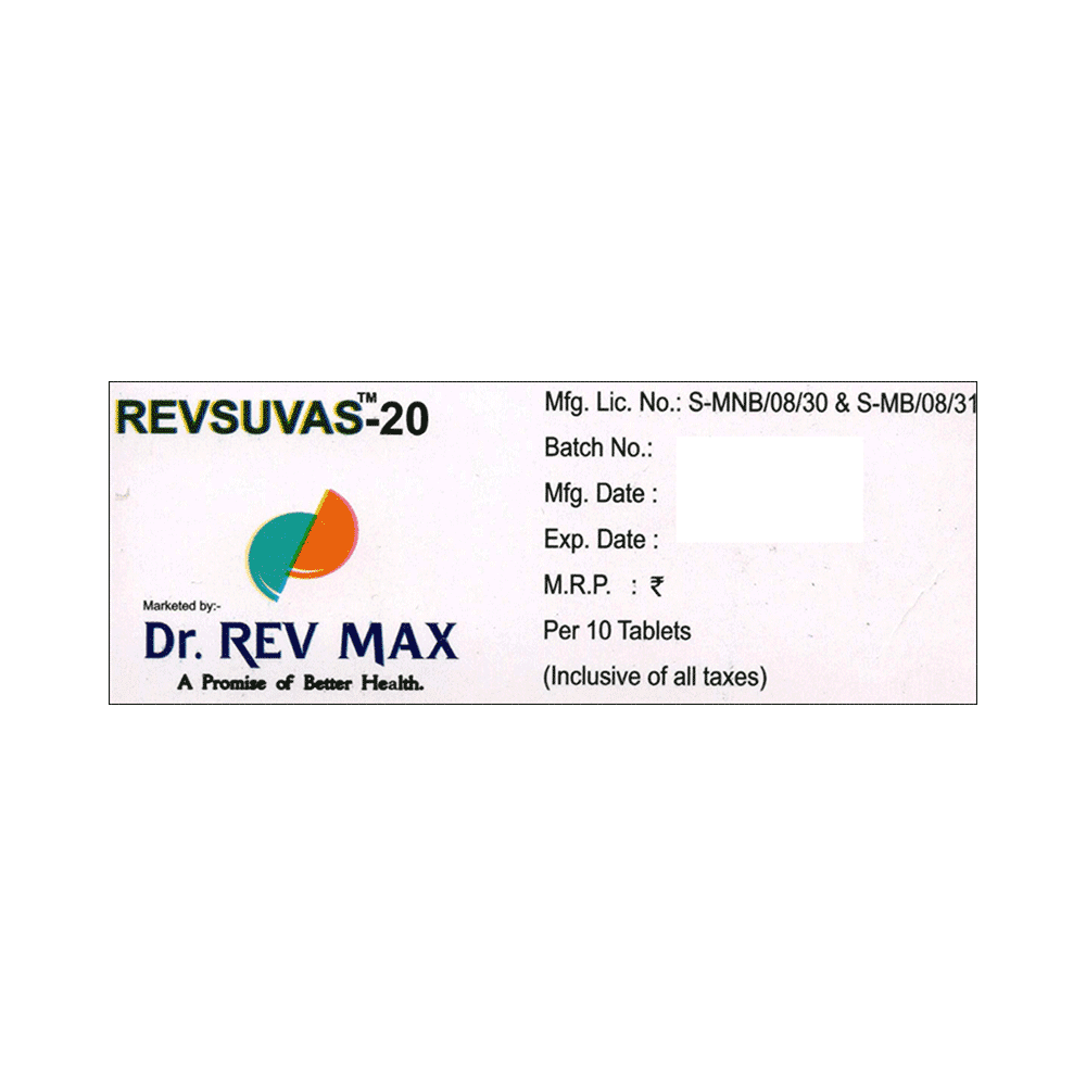 Revsuvas 20 Tablet - Image 3