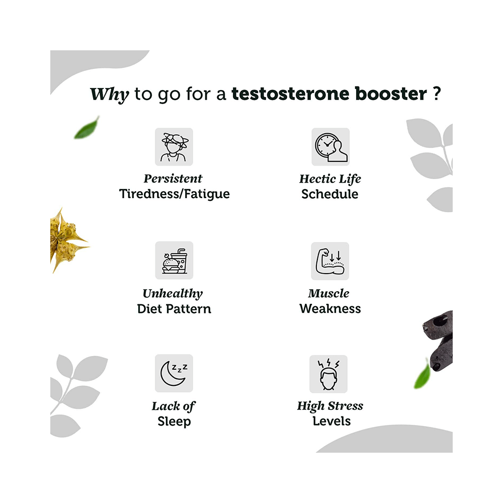 Neuherbs T7 Ultra Testosterone Booster Veggie Capsule | Supports Muscle Strength & Growth - Image 6