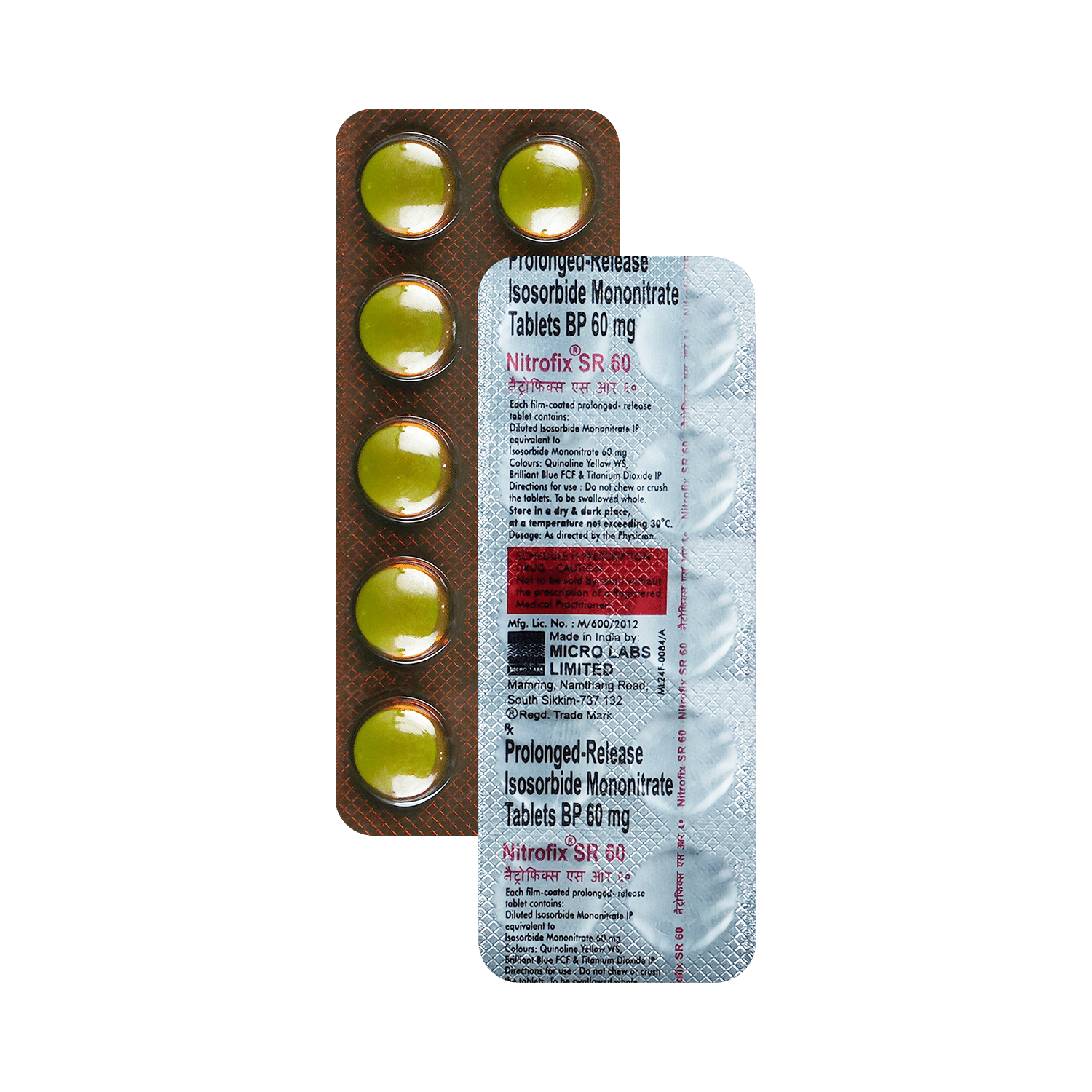 Nitrofix SR 60 Tablet - Image 1