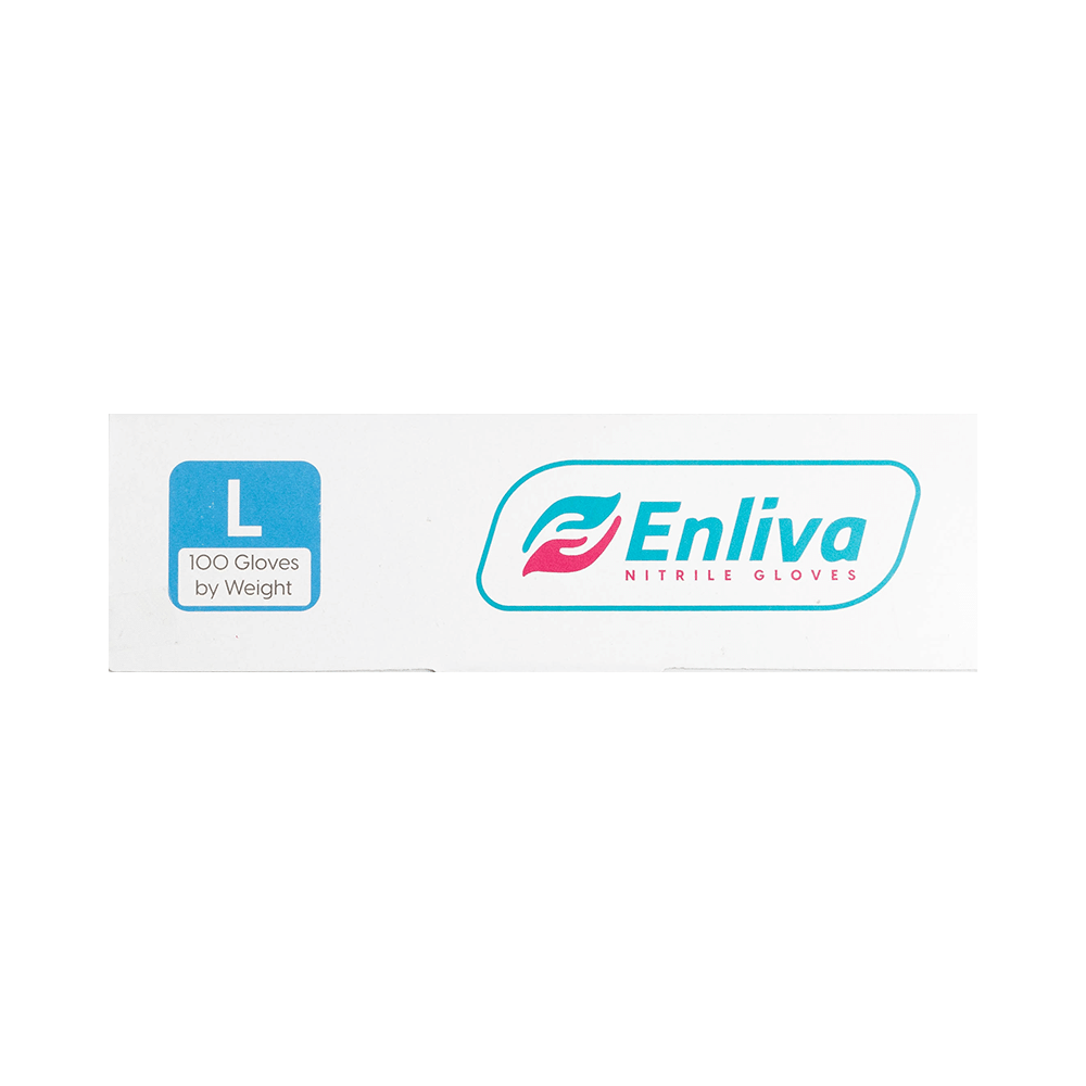 Enliva Premium Nitrile Examination Gloves Large - Image 5