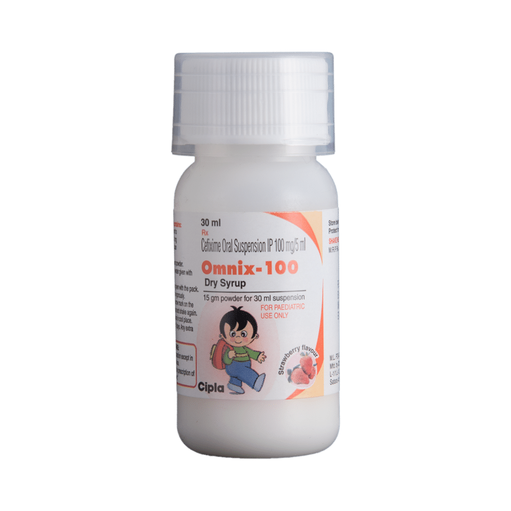 Omnix 100 Dry Syrup Strawberry - Image 4