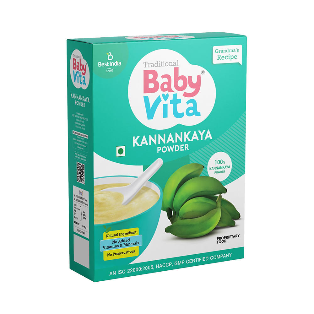Combo Pack of Kannankaya Powder and Rice Banana Powder Mix (200gm Each) - Image 2