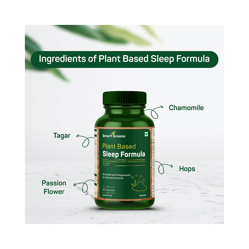 Smart Greens Plant Based Sleep Formula Capsule - Image 4