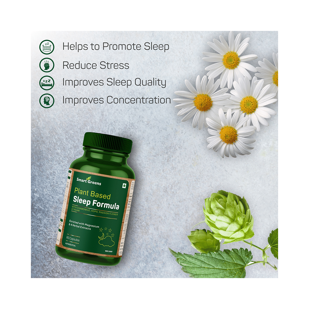 Smart Greens Plant Based Sleep Formula Capsule - Image 5