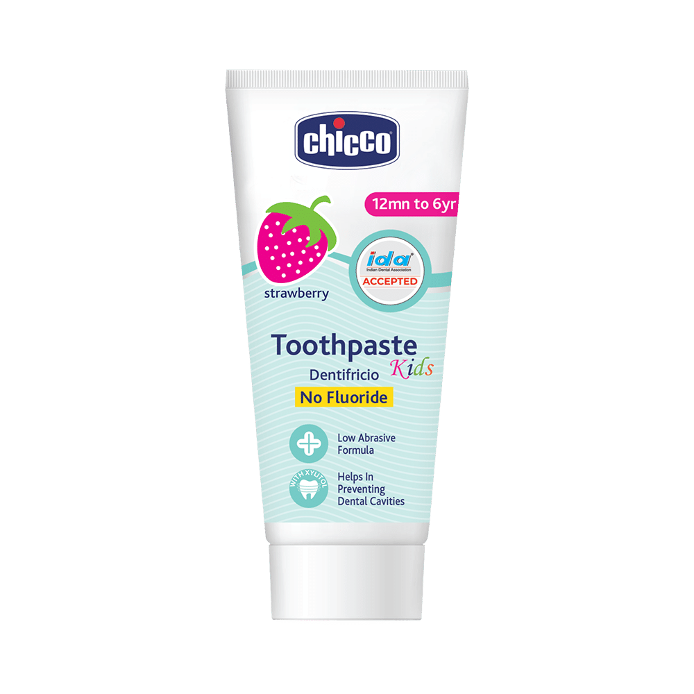 Chicco Dentifricio Toothpaste 12M+ Fragola Strawberry - Image 3