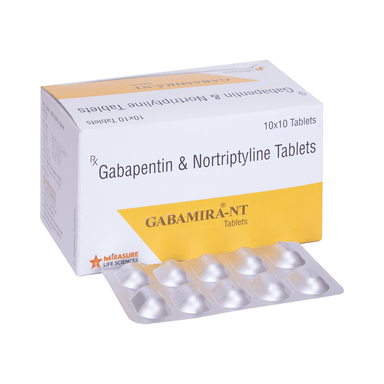 Gabamira NT 400mg/10mg Tablet