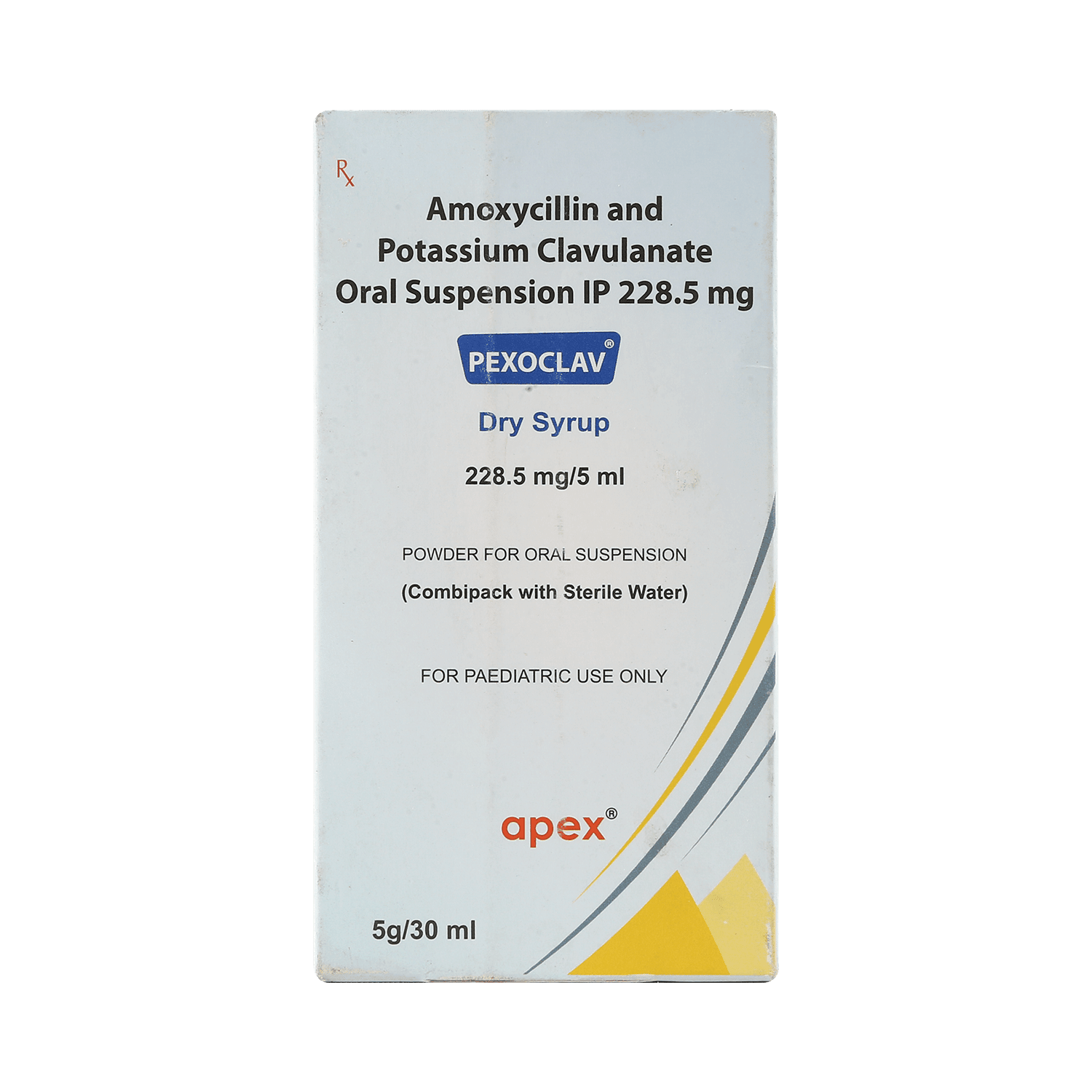 Pexoclav 200 mg/28.5 mg Dry Syrup - Image 2