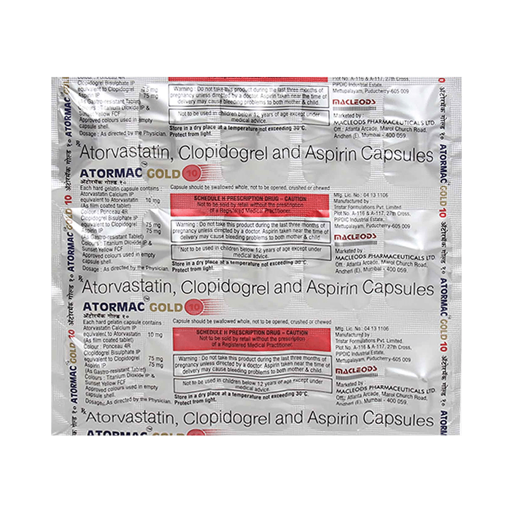 Atormac Gold 10 Capsule - Image 3