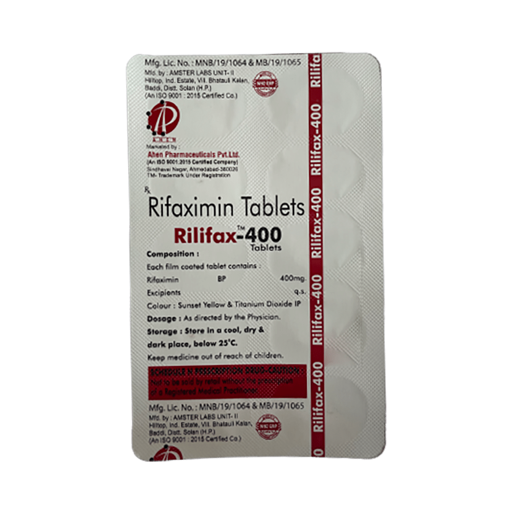 Rilifax 400 Tablet - Image 2