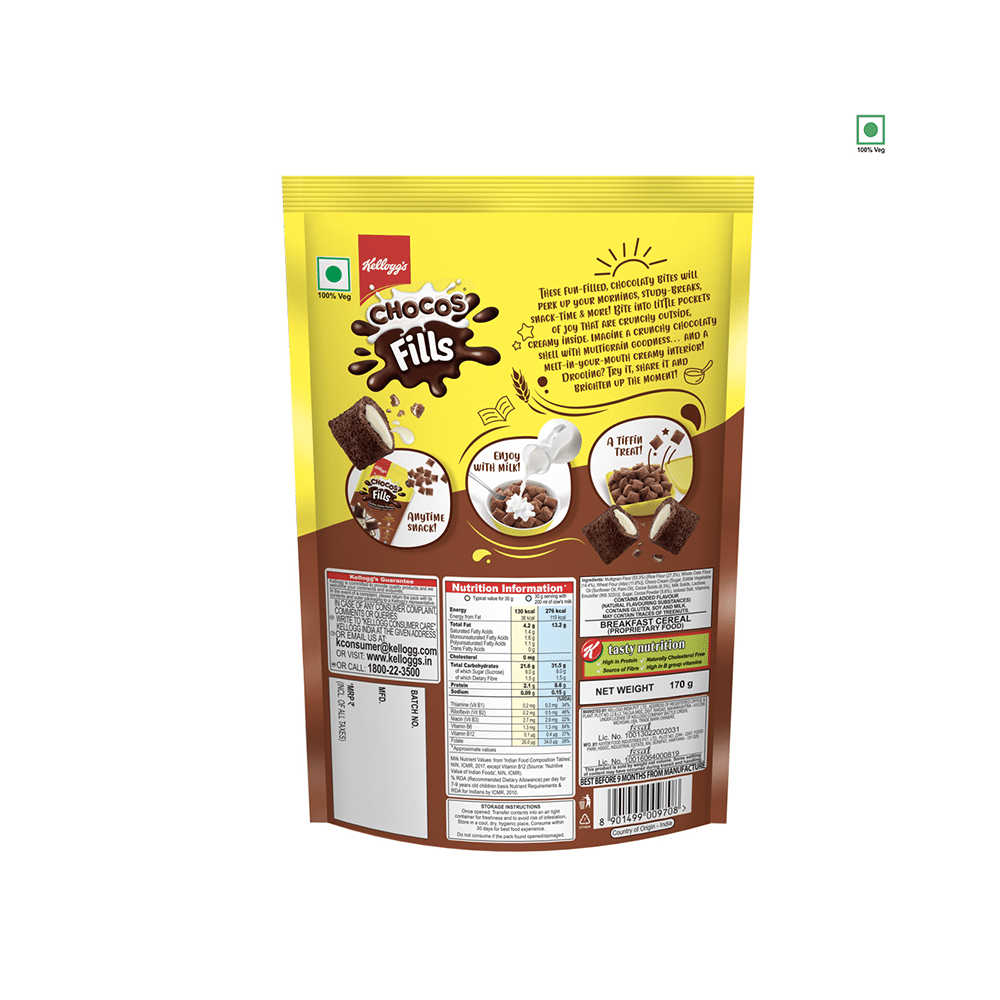 Kellogg's Cookie Creme Chocos Fills - Image 2