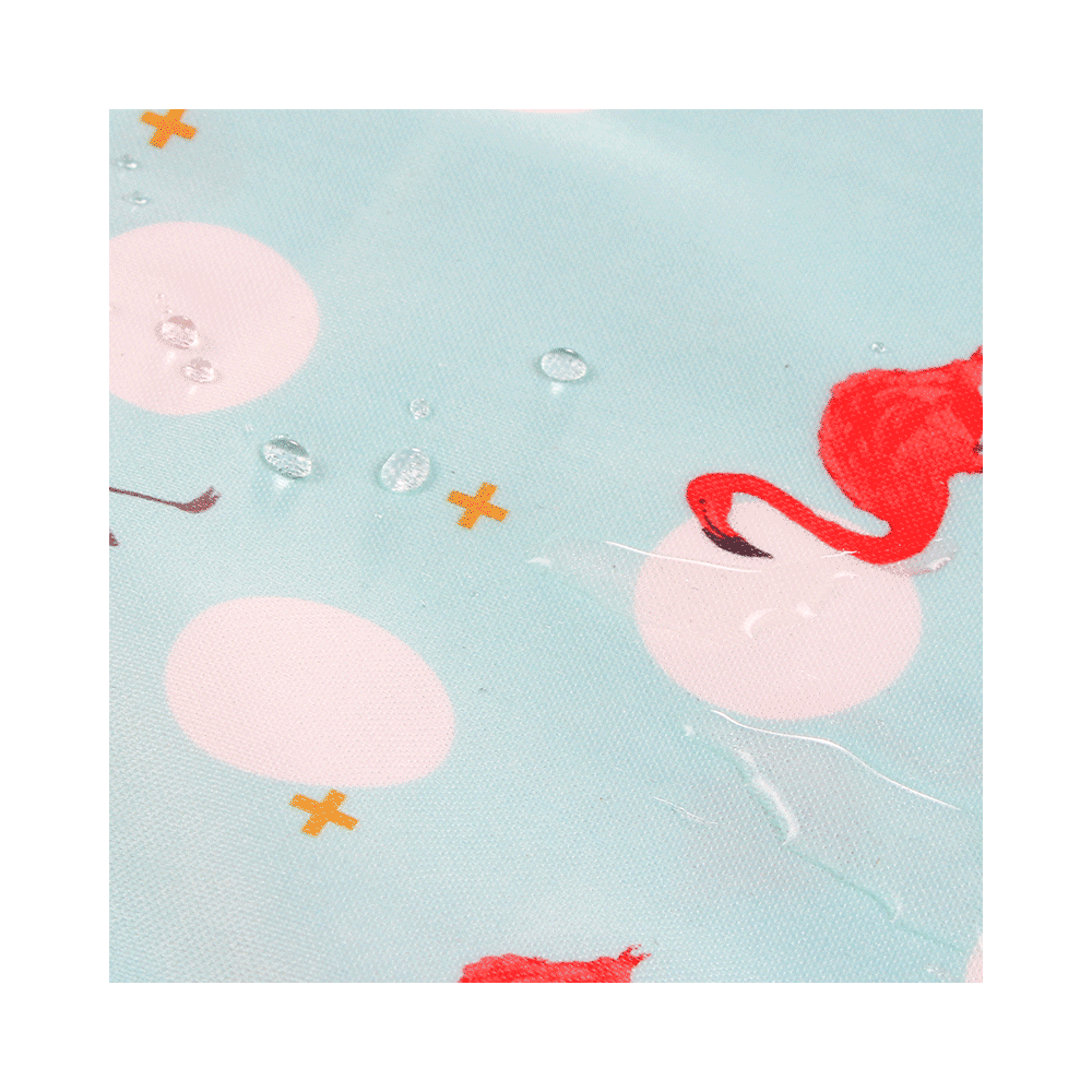 Polka Tots Wet Cloth Pouch Bag Flamingo Bird Design 30 X 40 cm - Image 4