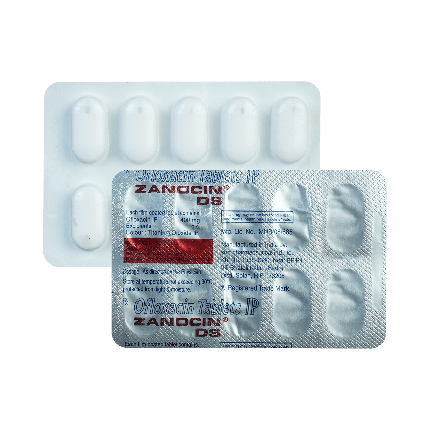 Zanocin DS Tablet - Image 1