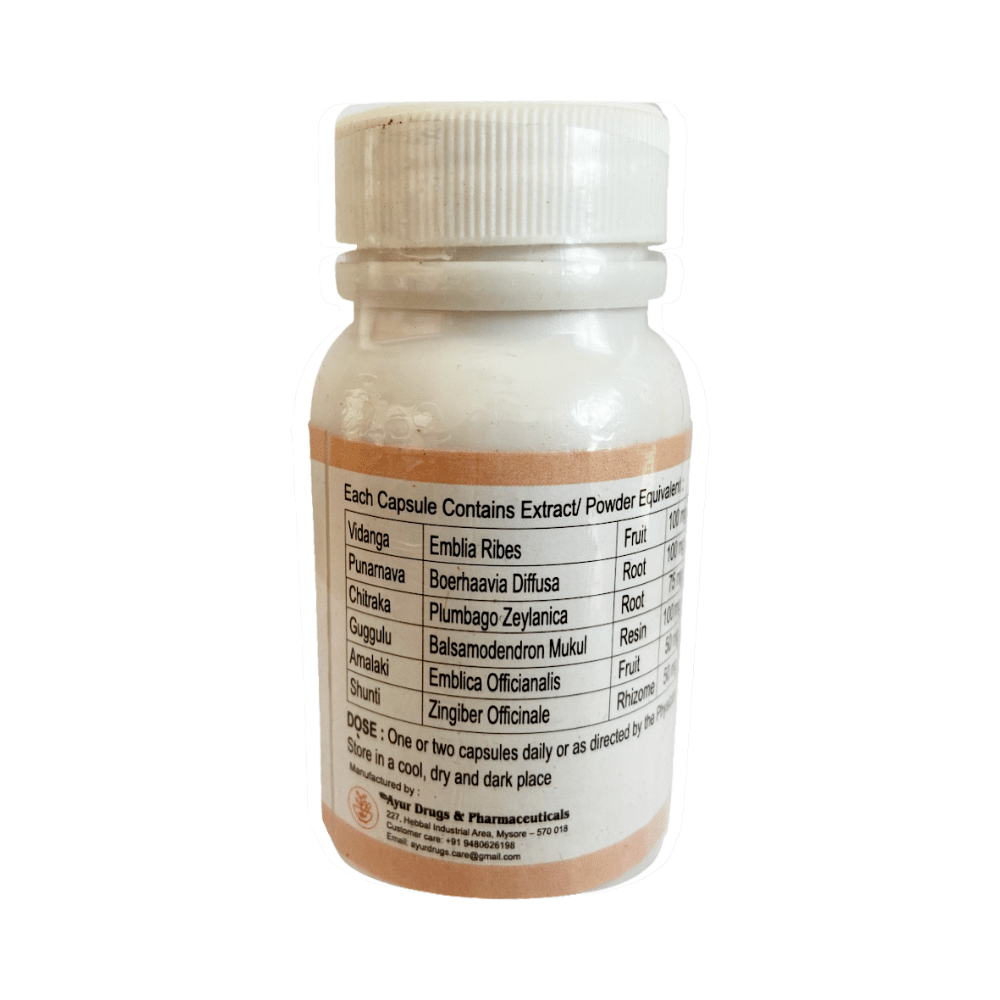 Moolika Ayurveda Obenil Capsule - Image 2