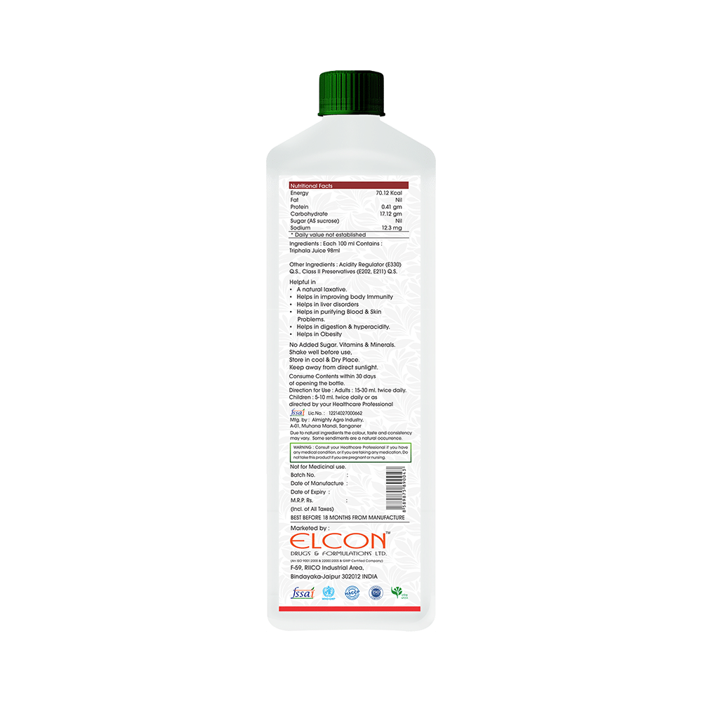 Elcon Triphala Juice - Image 2