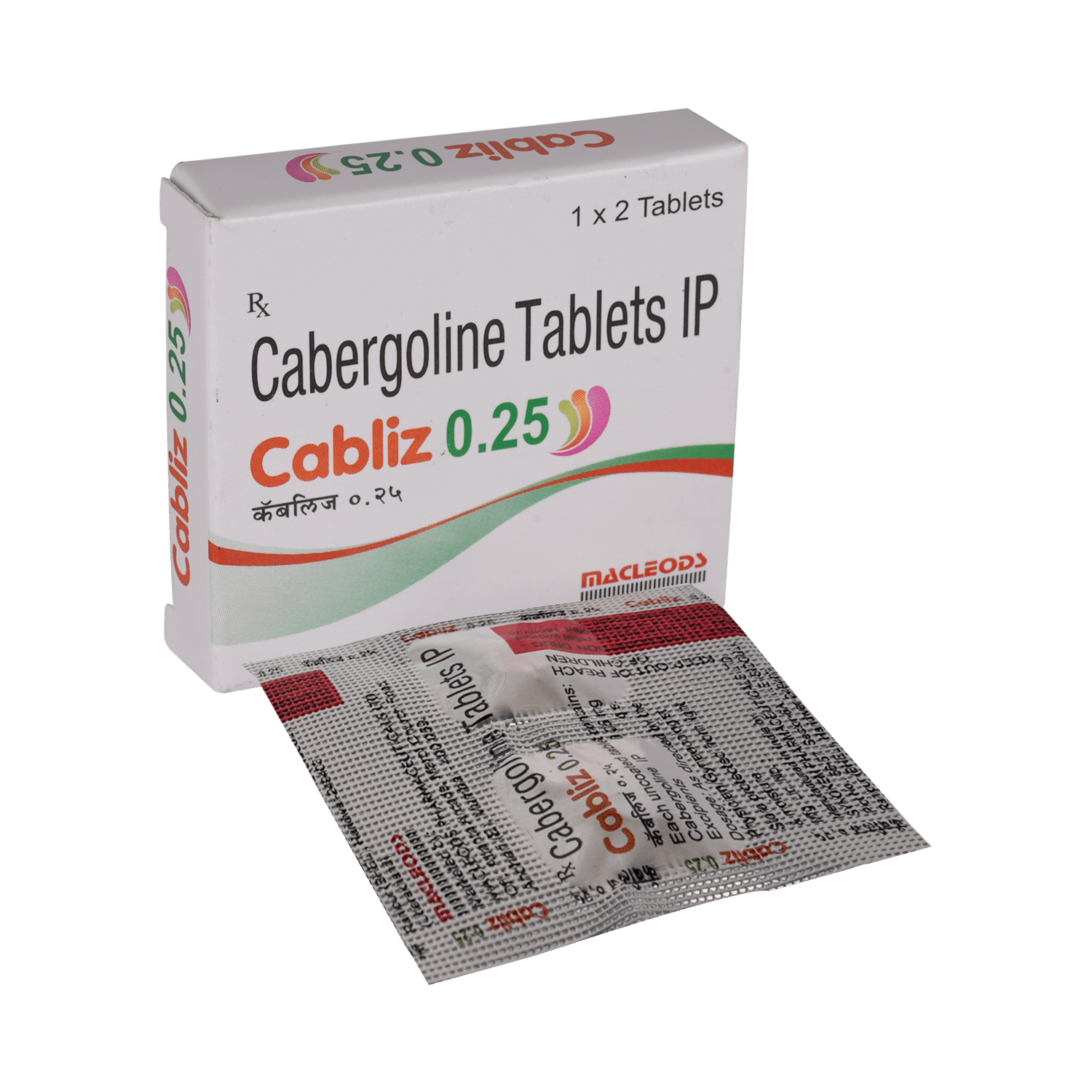 Cabliz 0.25mg Tablet