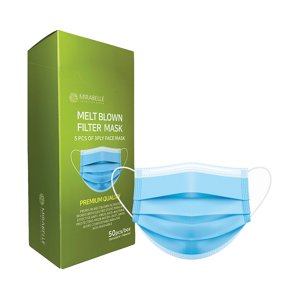 Mirabelle Cosmetics Korea Melt Blown Filter 3Ply Mask - Image 3