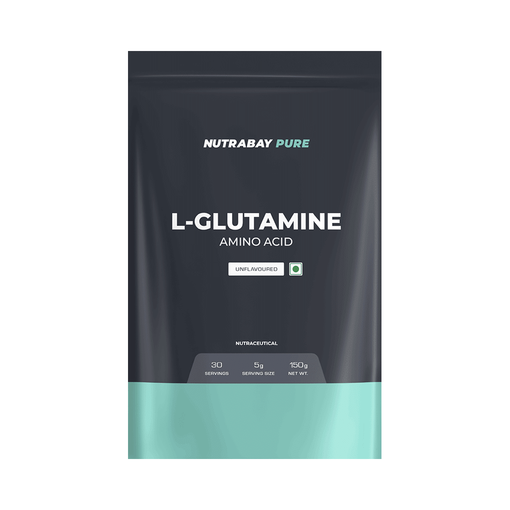 Nutrabay L-Glutamine Amino Acid Powder Unflavored