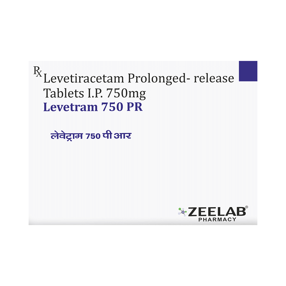Levetram 750 PR Tablet - Image 1